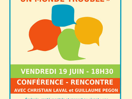 Rencontre à la gare - "Souci écologique et santé mentale dans un monde troublé"