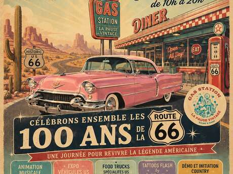 Journée célébration des 100 ans de la Route 66 2026