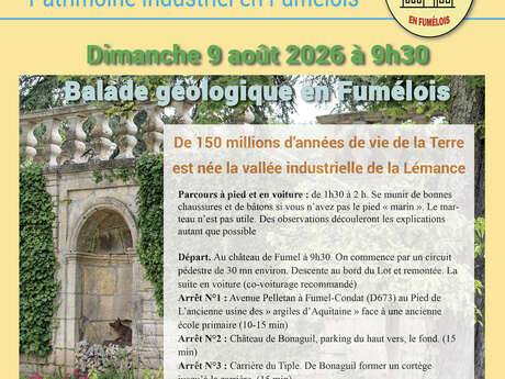 Rando géologique en Fumélois
