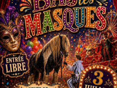 Spectacle équestre "Bas les masques"
