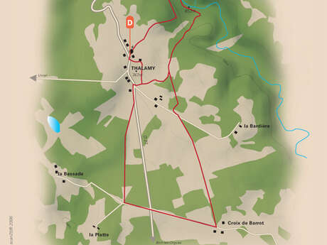 Sur les traces des chevaliers de l'Ordre de Malte (variante de 3 km)