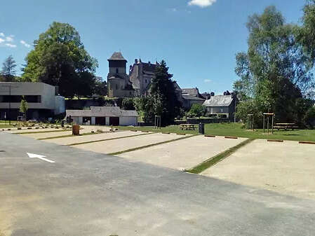 Aire d'accueil de camping-cars de Sainte Fortunade