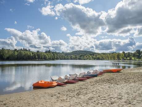 Circuit vélo loisir Le lac de Ponty