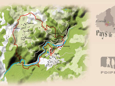 Des rives de la Corrèze aux villages perchés