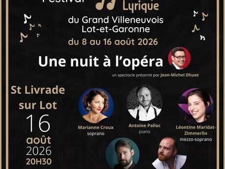 Festival Lyrique - Une Nuit à l'Opéra 2026
