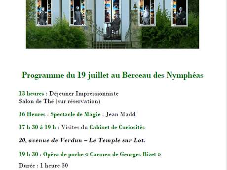 Journée Berceau des Nymphéas