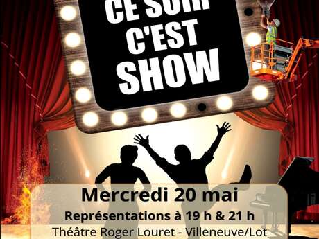Ce soir, c'est show de et avec Catherine Delourtet et JeanPaul Delvor