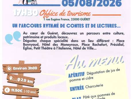Balade gourmande au cœur de Guéret