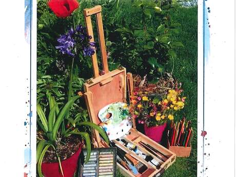 Exposition d'aquarelles et de pastels