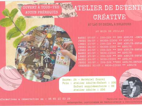 Atelier de détente créative