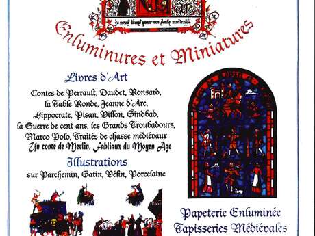 Exposition - Vente Enluminures et miniatures