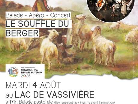 Apéro-pasto / Concert à Vassivière : Le souffle du berger