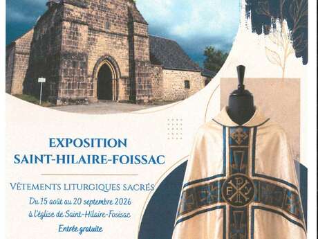 Exposition Vêtements liturgiques sacrés