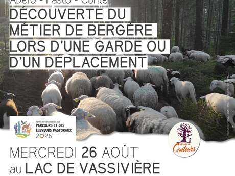 Apéro-pasto Conte à Vassivière : Découverte du métier de bergère