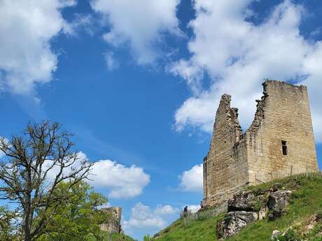 L'ancienne forteresse médiévale de Crozant