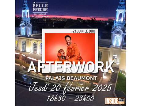 Afterwork du Palais avec 21 JUIN LE DUO