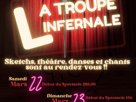 Spectacle Théâtre de la troupe infernale