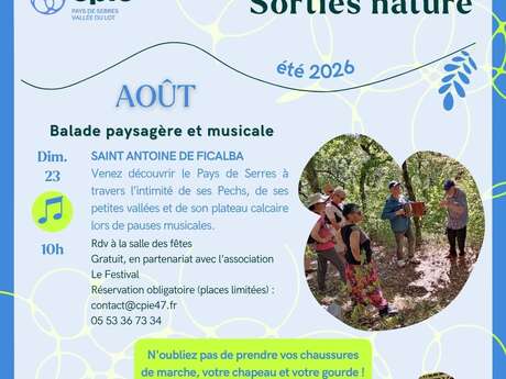 Balade paysagère et musicale
