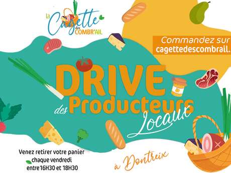 Drive de producteurs : La Cagette des Combr'ail DONTREIX