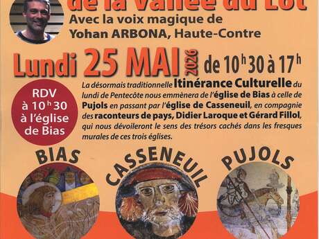 Le chant des fresques de la Vallée du Lot