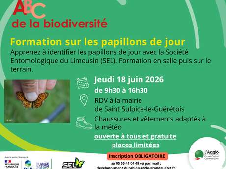 ABC de la biodiversité : apprendre à identifier les papillons de jour