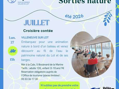 Croisière contée nature