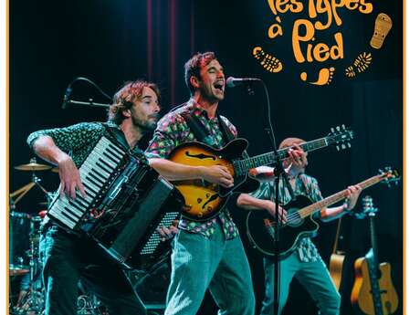 Concert LES TYPES À PIEDS + Apéro des bénévoles de l'Espace !