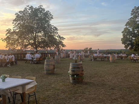 Soirée Blanche au Château de Montaigne