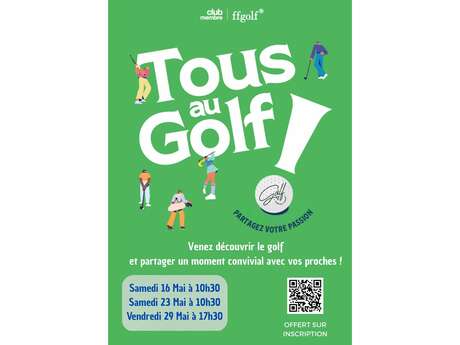Tous au golf - initiations au golf gratuites