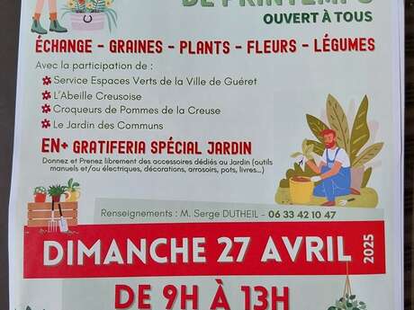 Troc plants de printemps