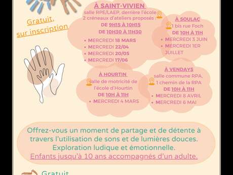 Ateliers sensoriels Parents-Enfants