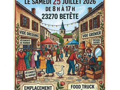 Vide grenier et vide dressing