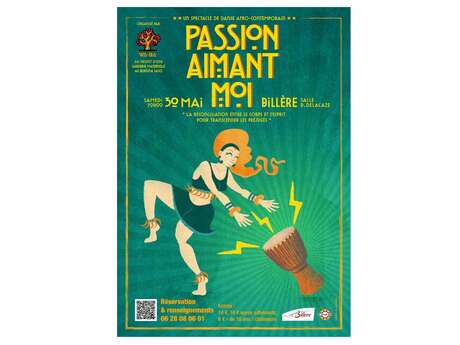 Danse afro contemporaine et percussions