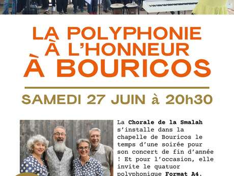 Concert - Chorale de la Smalah