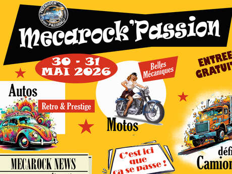 Rassemblement Mécarock'Passion Autos - Motos - Camions