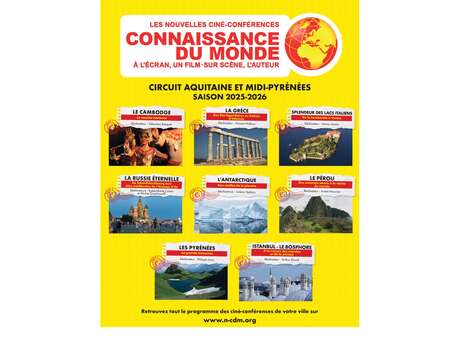 Connaissance du monde - saison 2025/2026