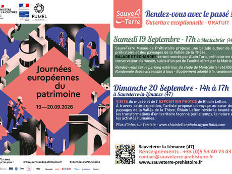 Journées Européennes du Patrimoine : SauveTerre Musée de Préhistoire
