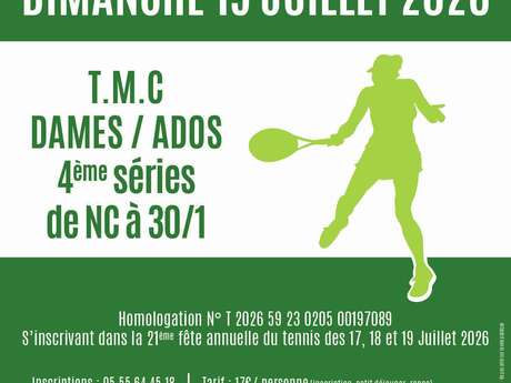 Tournoi TMC Dames / ados