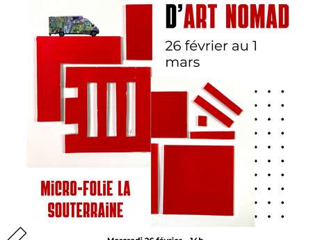 L'exposition voyageuse d'art nOmad