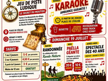 Fête des 40 ans de l'Amicale