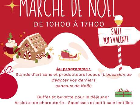 Marché de Noël à Rougnat