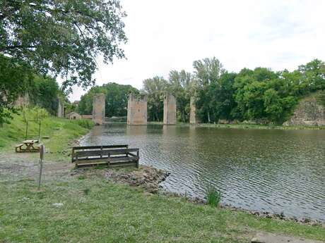 Aire de pique nique - Étang de Lussac-les-Châteaux