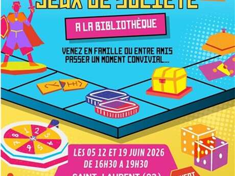 Animation : jeux de société