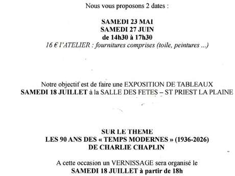 Création d'un Atelier de Peinture