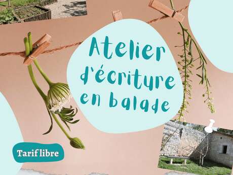 Atelier d'écriture en balade