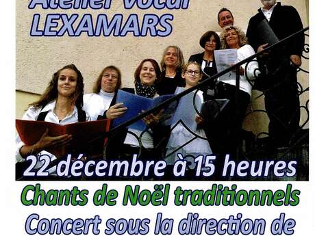 Concert de Noël par l'Atelier vocal Lexamars