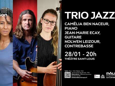 Concert "Jazz à Pau" avec le Conservatoire : Trio Jazz