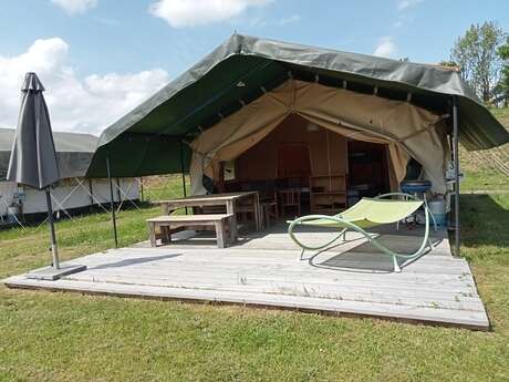 Tente Safari Mississippi (Camping La Perle)