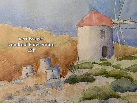 Colette Beau | Exposition aquarelles et huile