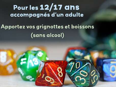 Soirée Jeux de Rôle | Ludothèque